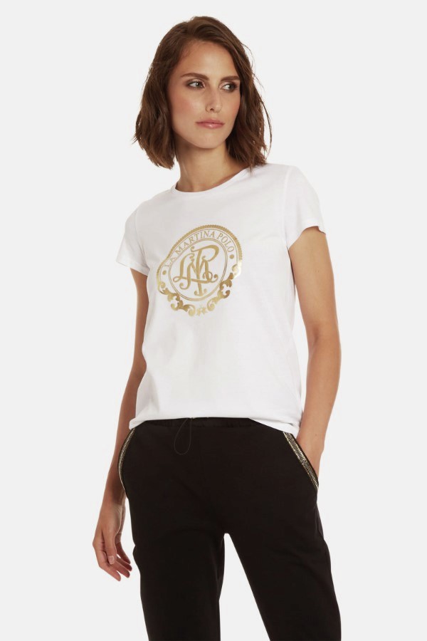 Póló La Martina Woman Tshirt S/S Jersey