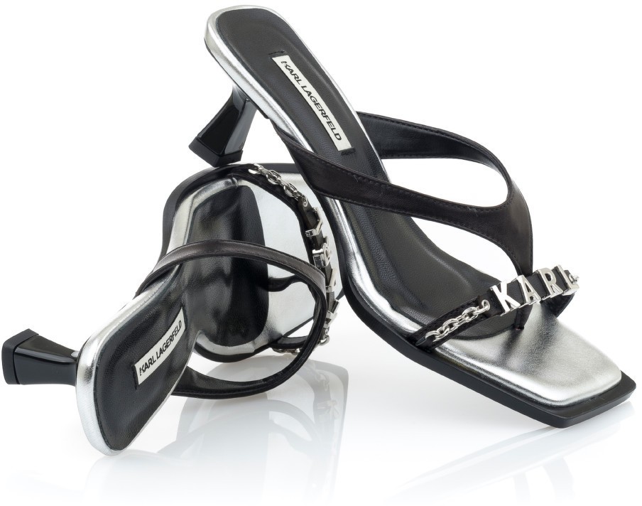 Szandál Karl Lagerfeld Panache Karl Chain Open Sand