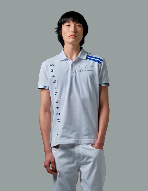 Póló La Martina Man Polo S/S Piquet Stretch