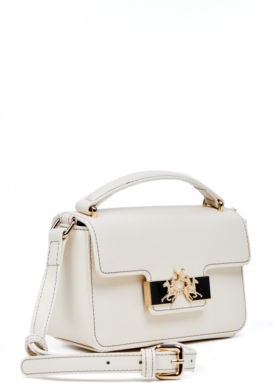 Retikül La Martina Bag Azul La Martina Off White