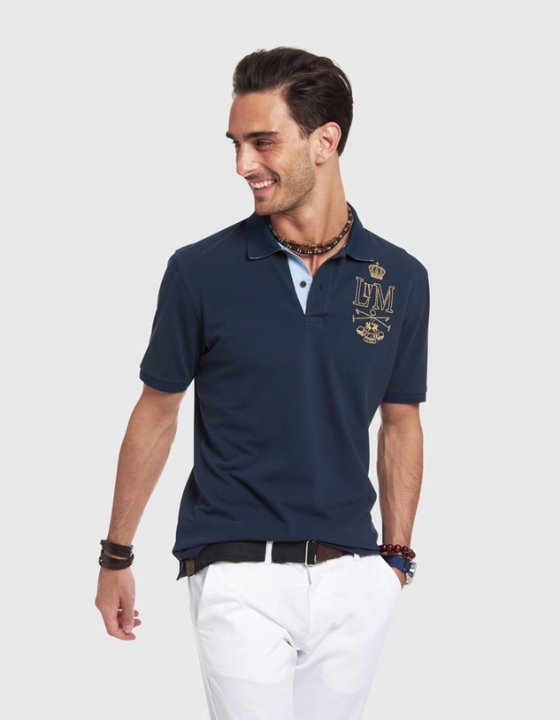 Póló La Martina Man Polo Short Sleeves Piquet