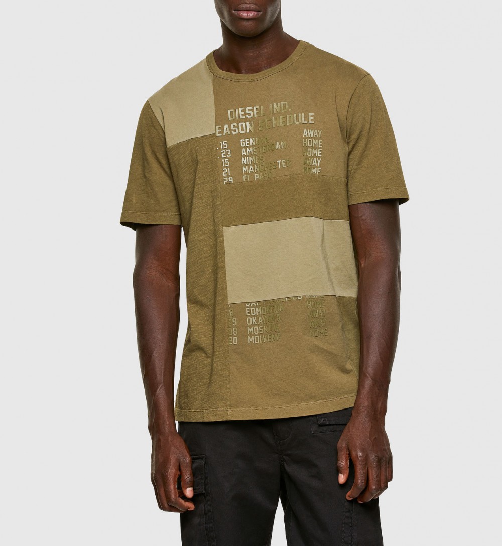 Póló Diesel T-Atchwork T-Shirt