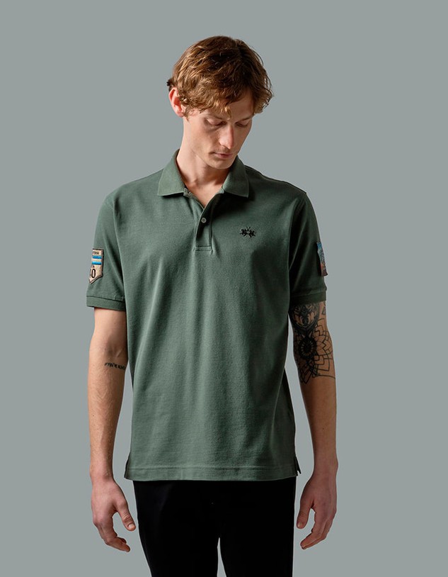 Póló La Martina Man Polo Short Sleeves Slub Pi