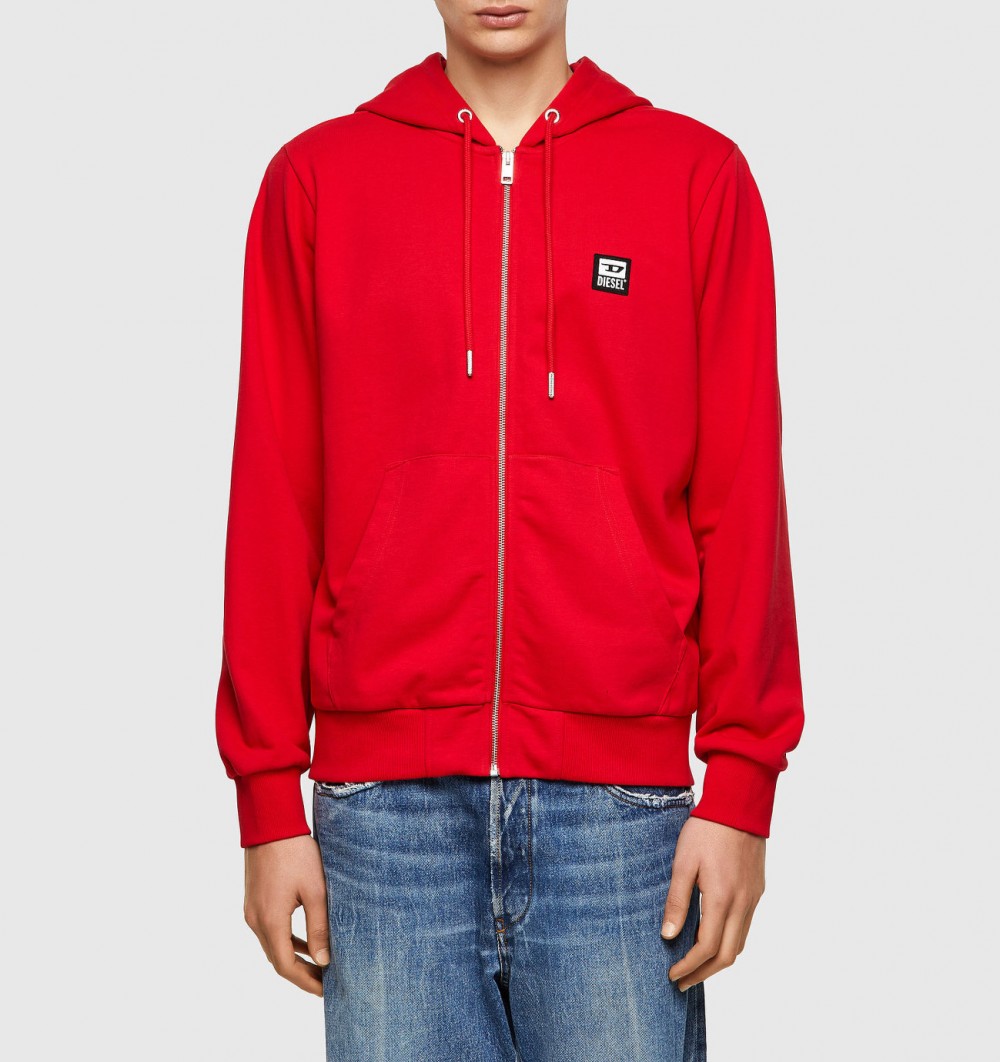 Melegítő Felső Diesel S-Girk-Hood-Zip-K1 Sweat-Shirt