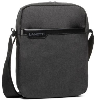 Férfi táskák Lanetti BMR-S-020-11-03 textil
