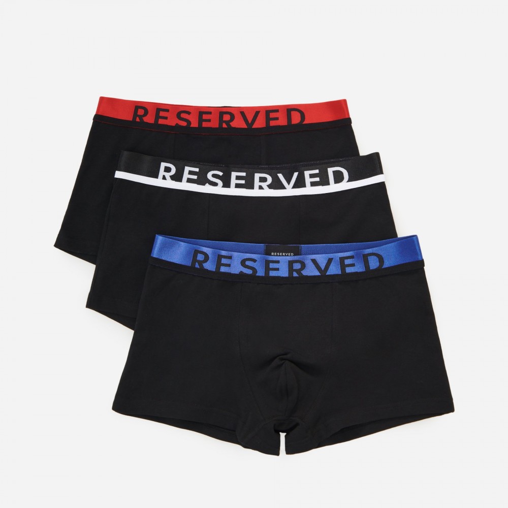 Reserved - Férfi boxer nadrág - Fekete