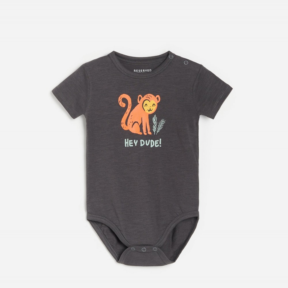 Reserved - Boys` body suit - Fekete