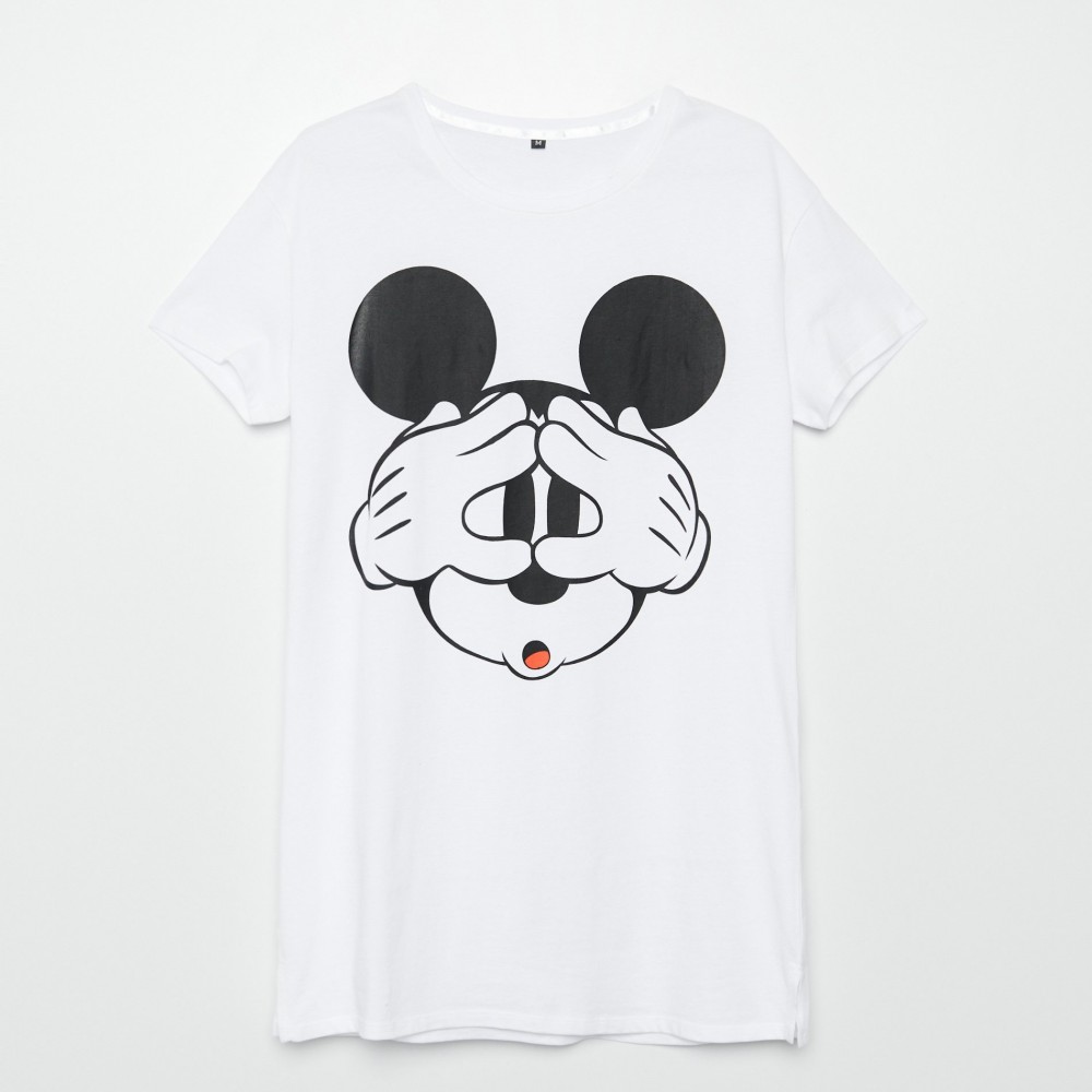 Cropp - Mickey Mouse hálóing - Fehér
