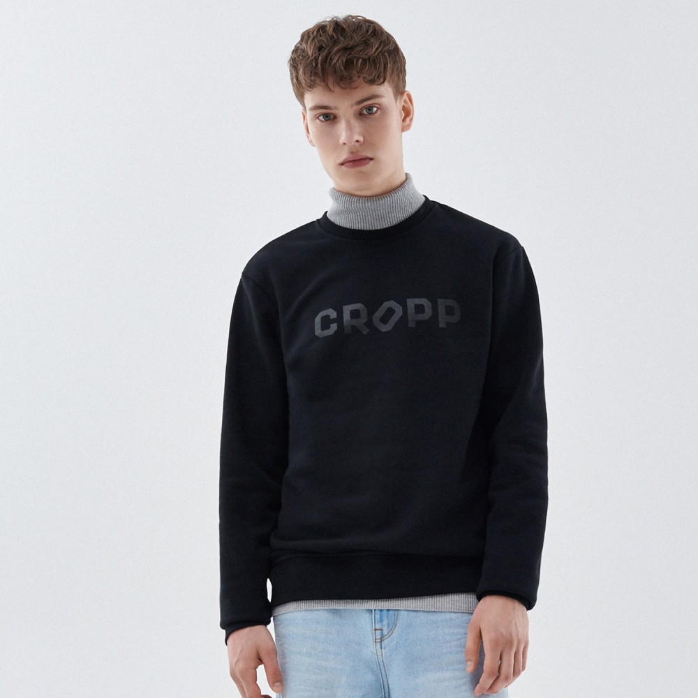 Cropp - Egyszínű pulcsi - Fekete