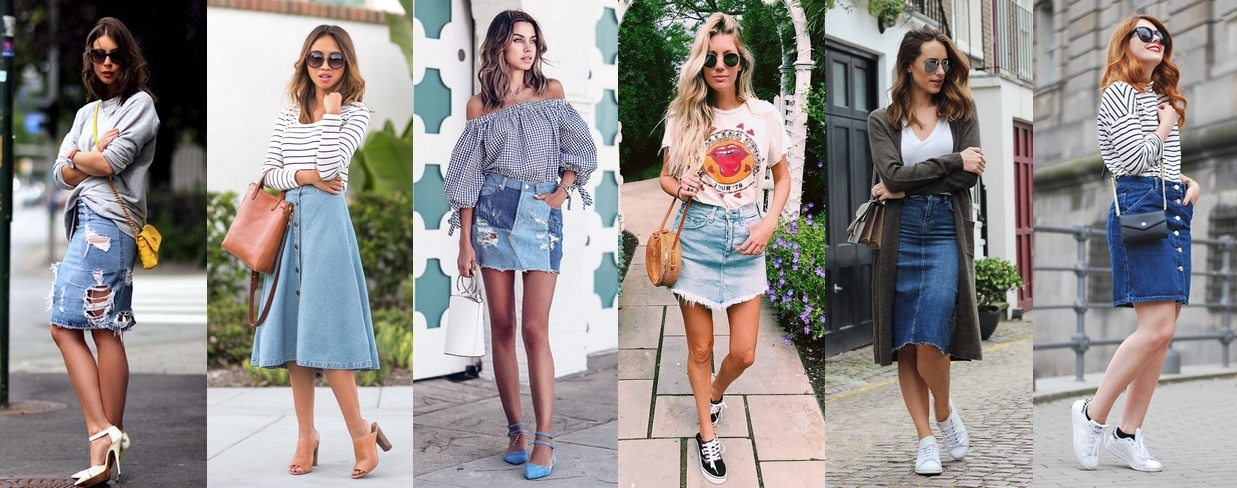 Denim őrület: Farmerszoknyák
