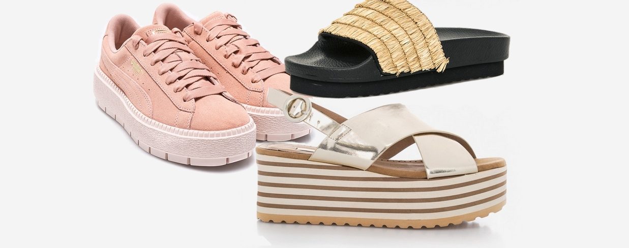 Flatform cipők
