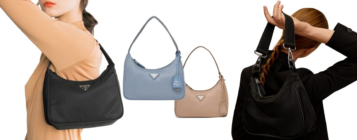 Prada Nylon, a jelenlegi táskatrendek királynője