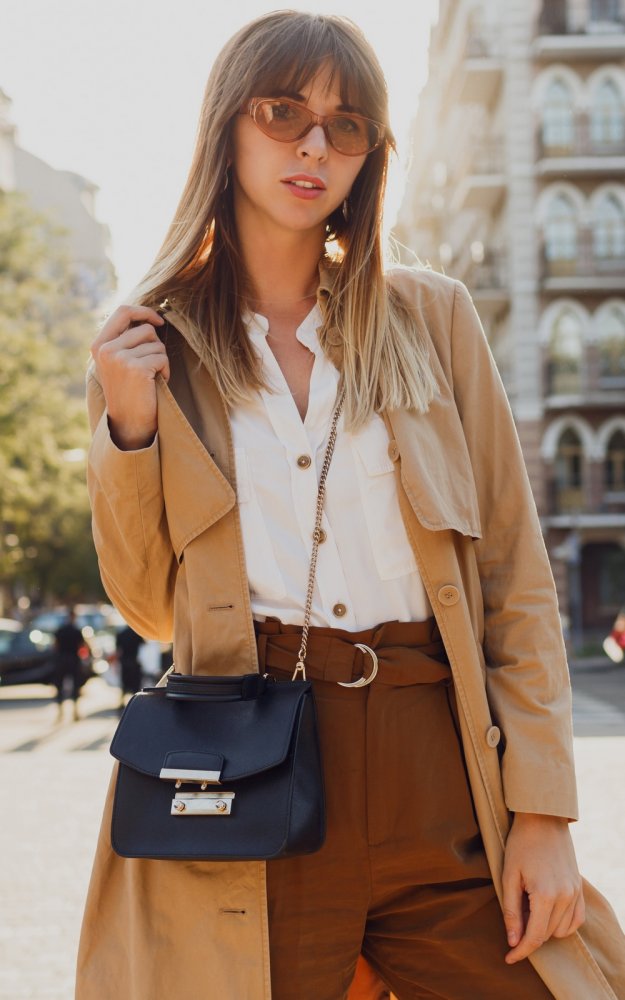 Bézs trenchcoat