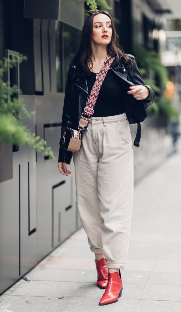 Slouchy farmernadrág
